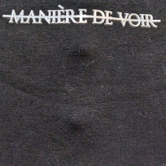 💥EDGY CHIC💥Manière De Voir  CHAIN NECKLACE DETAIL T-SHIRT DRESS - Picture 12 of 16